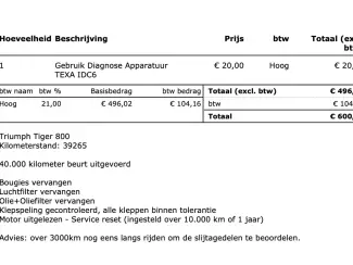 Triumph 2019 Triumph Tiger 800 XRT | 42.000 km | Grote beurt incl.