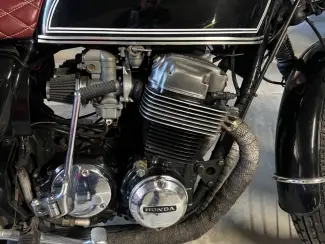 Honda Honda CB750K Four 736cc Café Racer – 1977 – blauw kenteken
