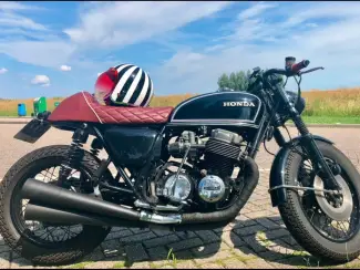 Honda Honda CB750K Four 736cc Café Racer – 1977 – blauw kenteken
